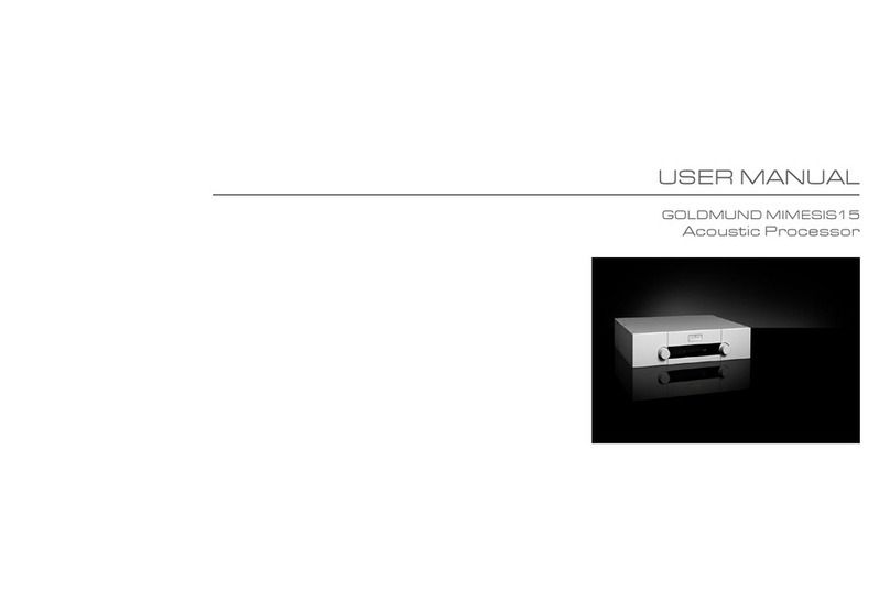 Goldmund MIMESIS15 user manual