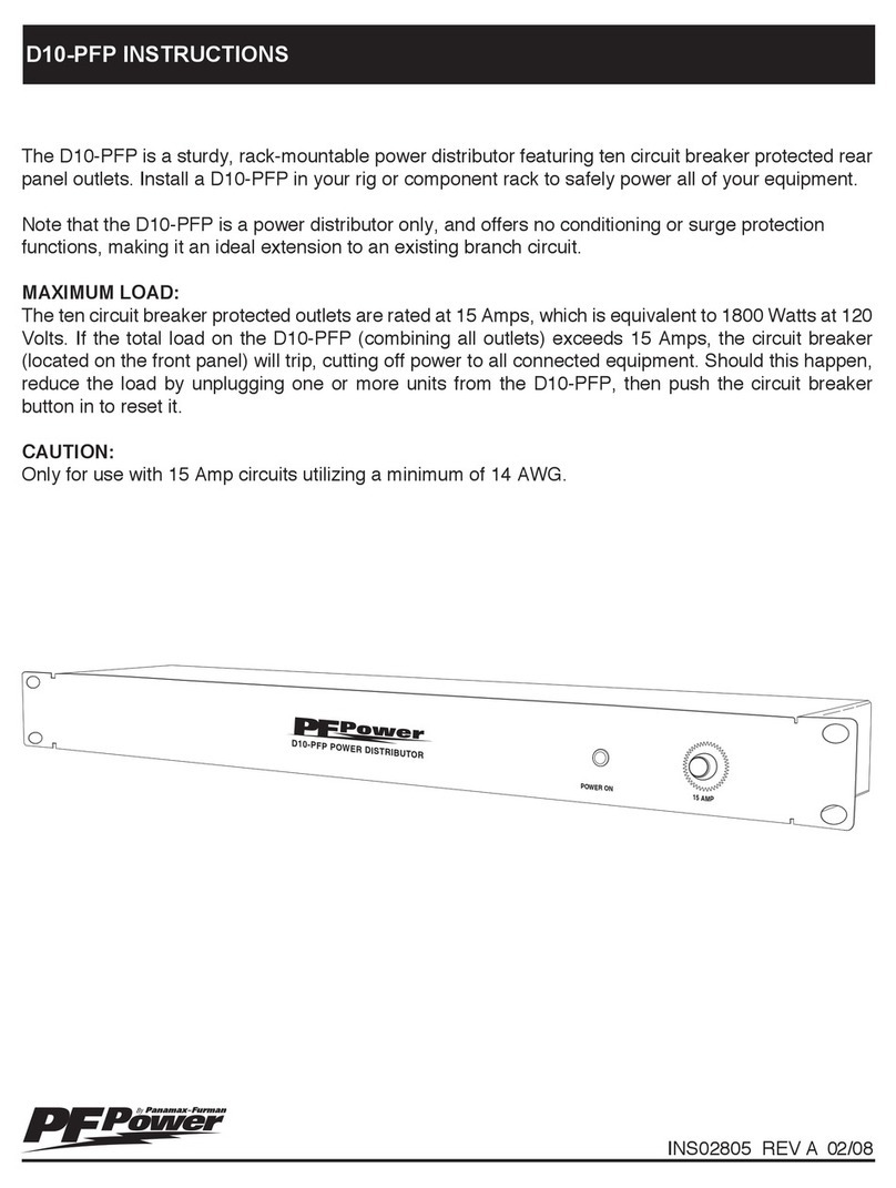 PFPower D10-PFP instructions