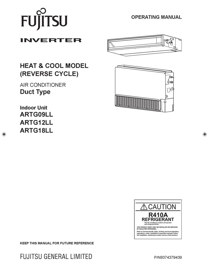Fujitsu Inverter ARTG09LL User manual