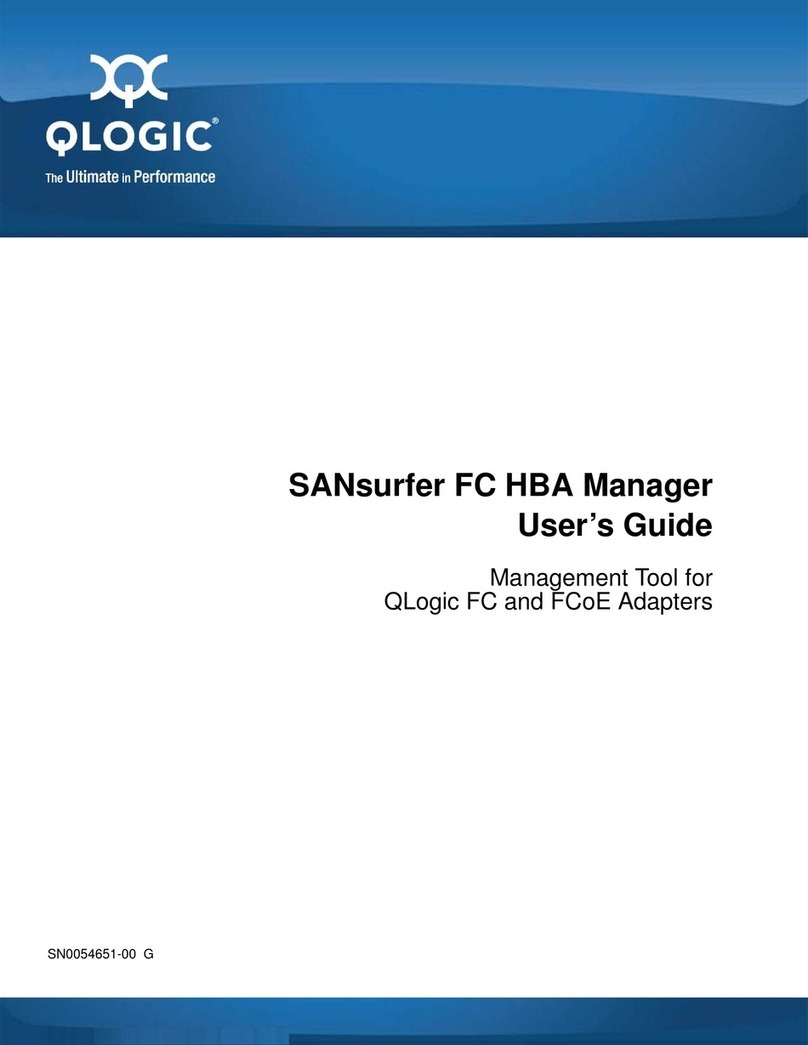 Qlogic SANsurfer FC HBA Manager user guide