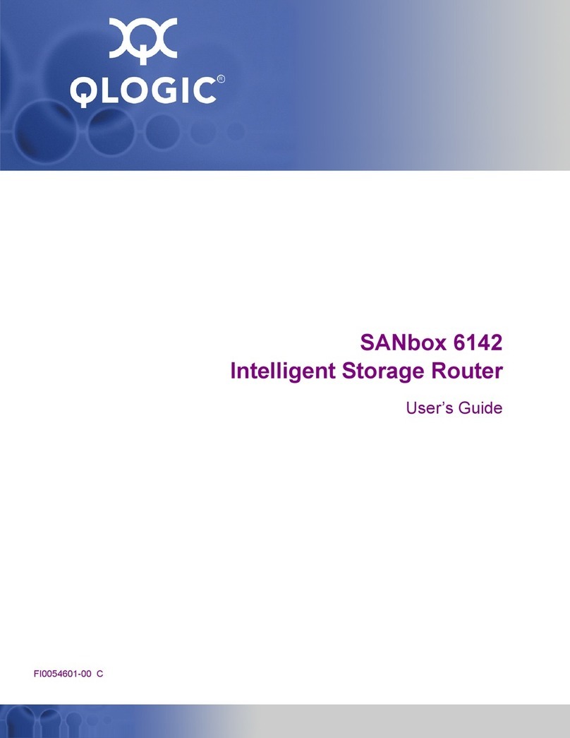 Qlogic SANbox 6142 User manual