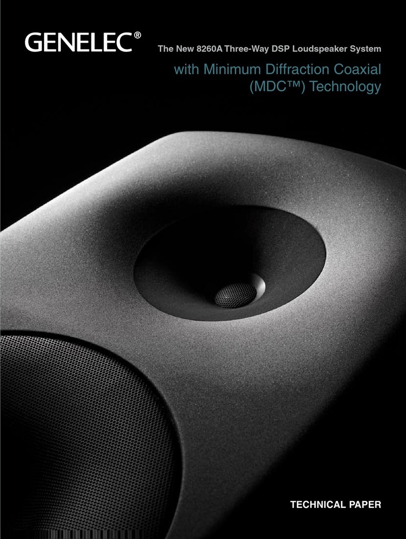 Genelec DSP 8260A Service manual