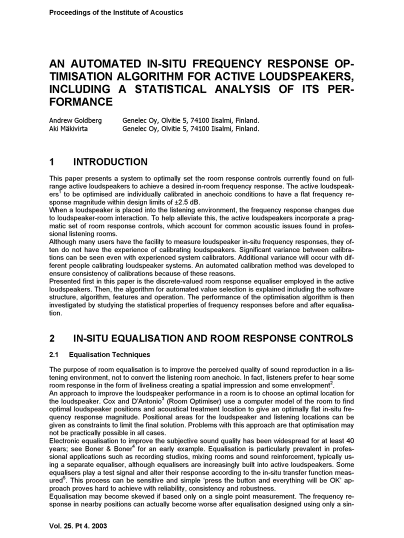 Genelec Proceedings of the Institute of Acoustics introduction