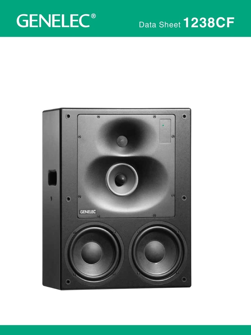 Genelec 1238CF datasheet