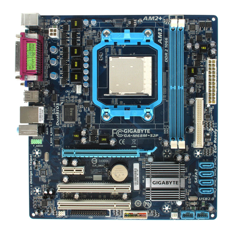 Gigabyte GA-M68M-S2P User manual