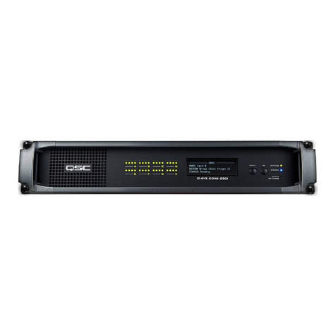 QSC Q-SYS Core 250i user manual