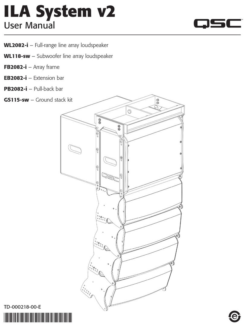 QSC ILA System v2 User manual