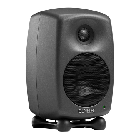Genelec 8020B User manual
