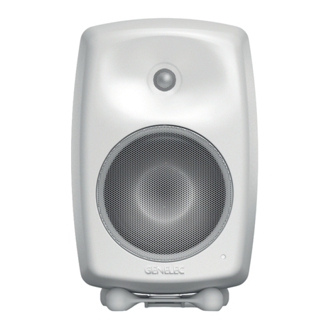 Genelec G Three User manual