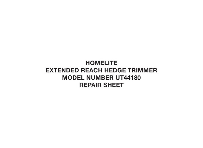 Homelite UT44180 Quick setup guide