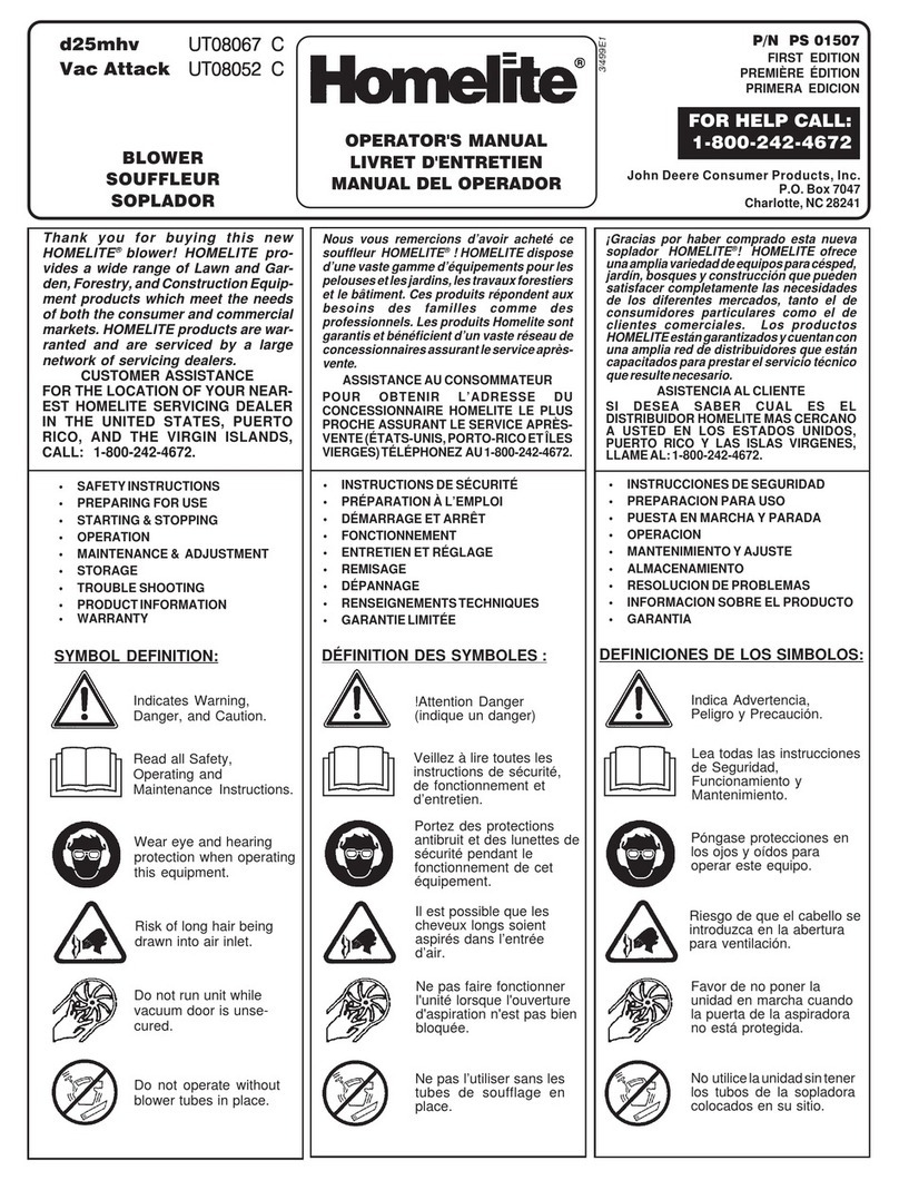 Homelite UT08067 C User manual