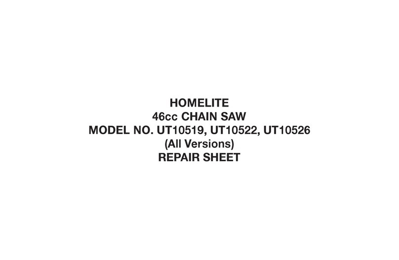 Homelite UT10519 Quick setup guide