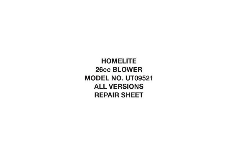Homelite UT09521 Quick setup guide