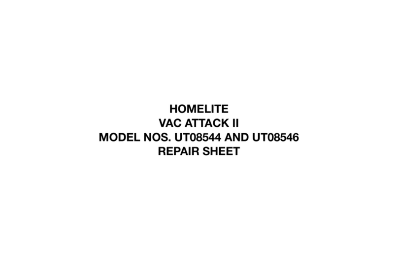 Homelite VAC ATTACK II UT08544 Quick setup guide