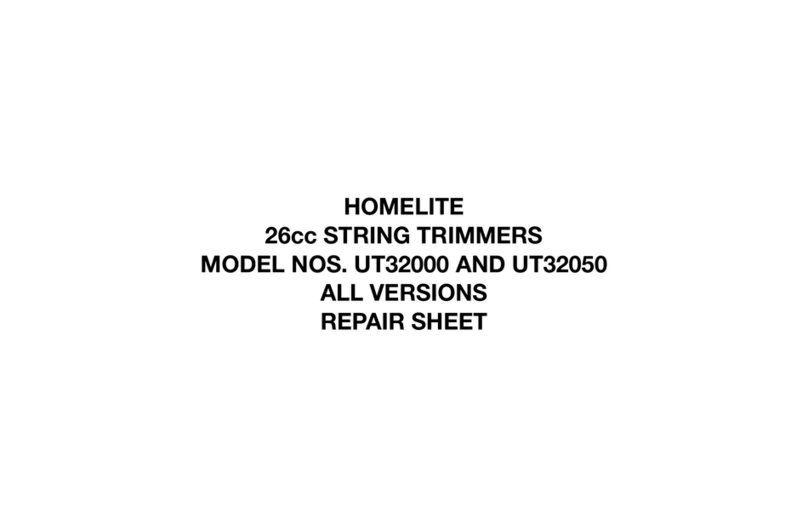 Homelite UT32000 Quick setup guide