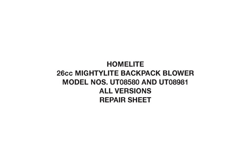 Homelite MightyLite UT08580 Quick setup guide