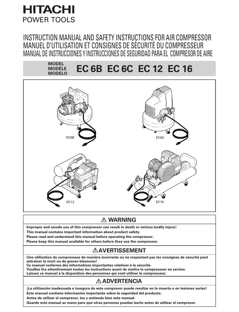 Hitachi EC6B User manual
