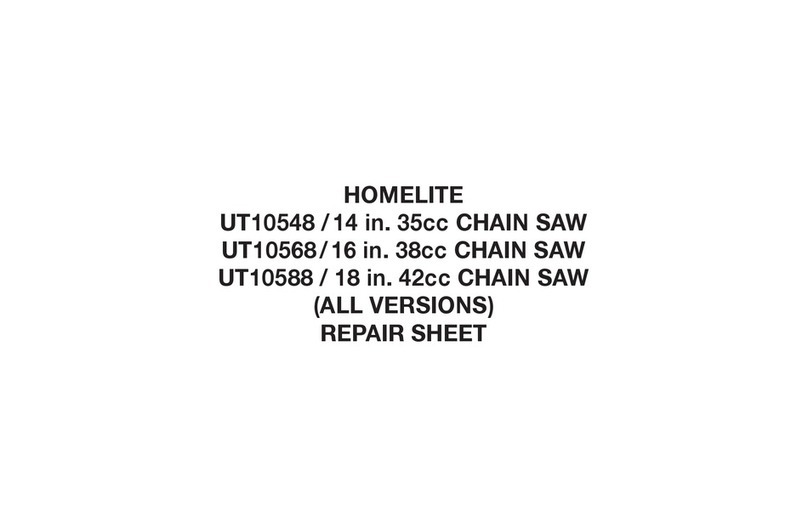 Homelite UT10548 Quick setup guide