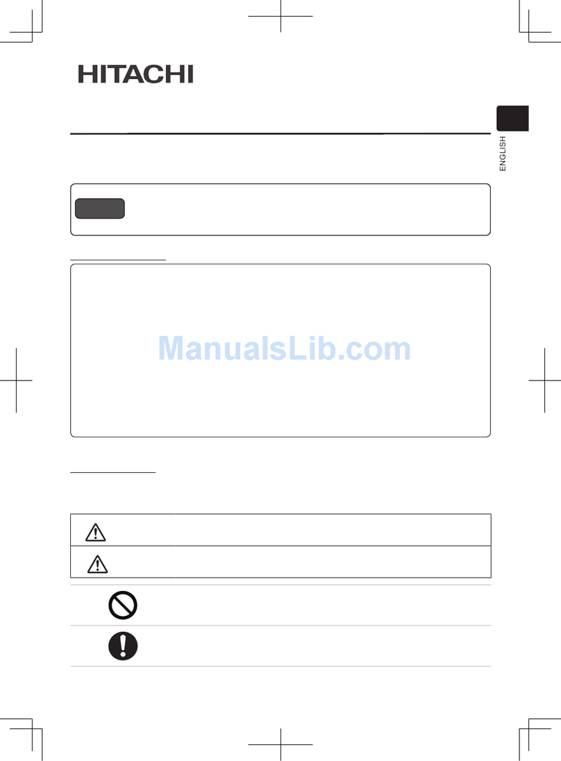 Hitachi HAS-K252 user manual