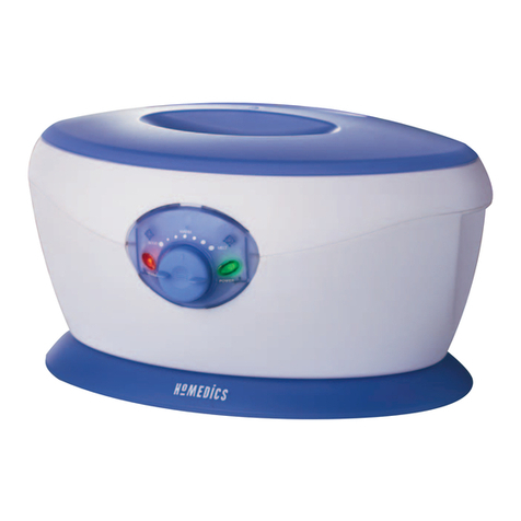 HoMedics ParaSpaMini PAR-100C Instruction manual and warranty HoMedics ParaSpaMini PAR-100C Instruction manual and warranty