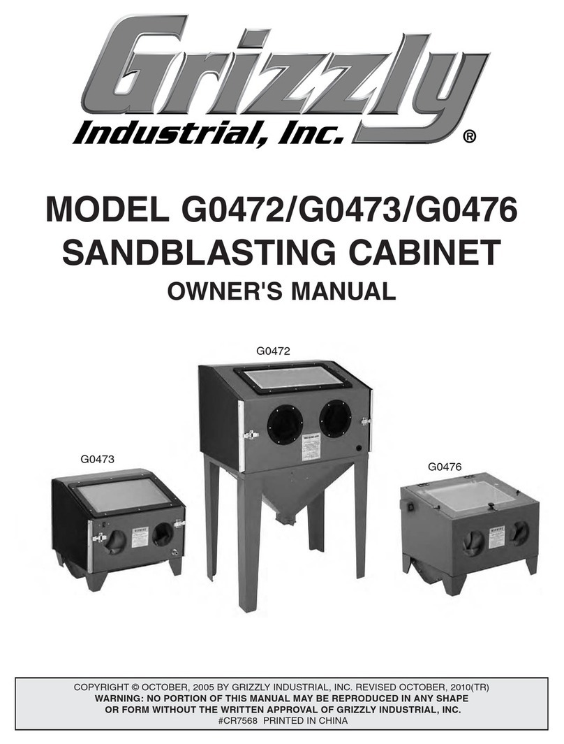Grizzly G0472 owner's manual