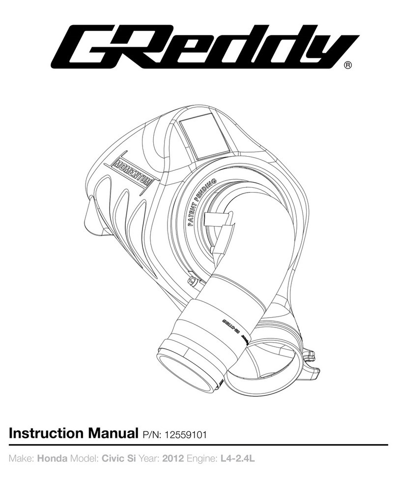 GReddy 12559101 User manual GReddy 12559101 User manual