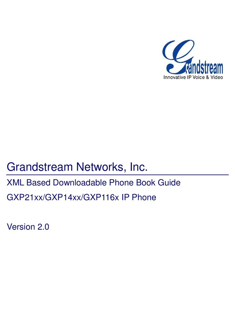 Grandstream Networks Phone Book Guide User manual