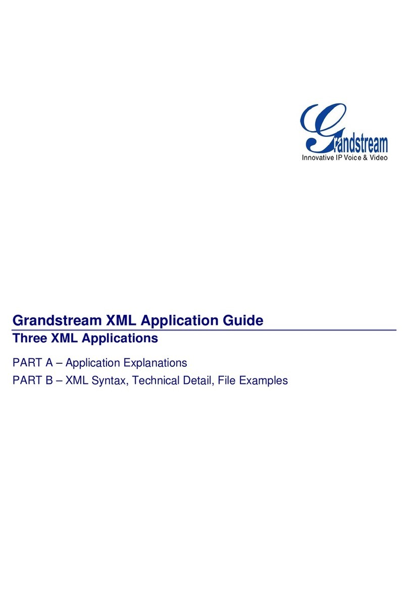 Grandstream Networks XML Application guide