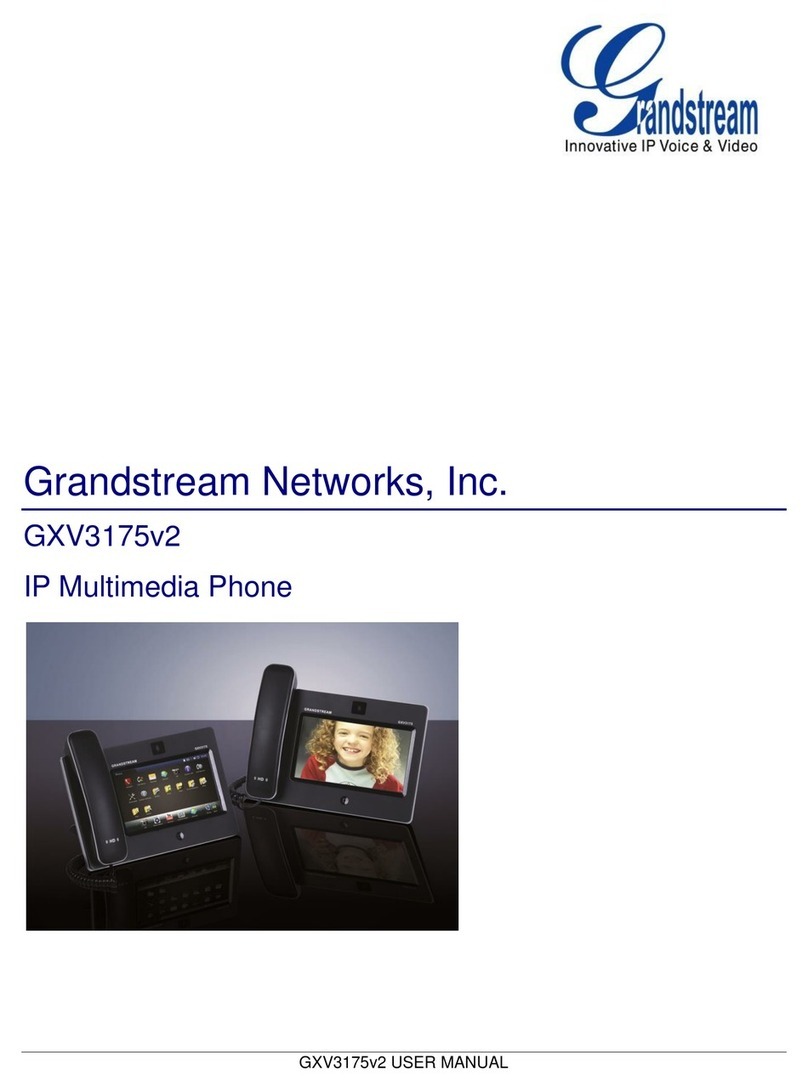 Grandstream Networks GXV3175v2 User manual