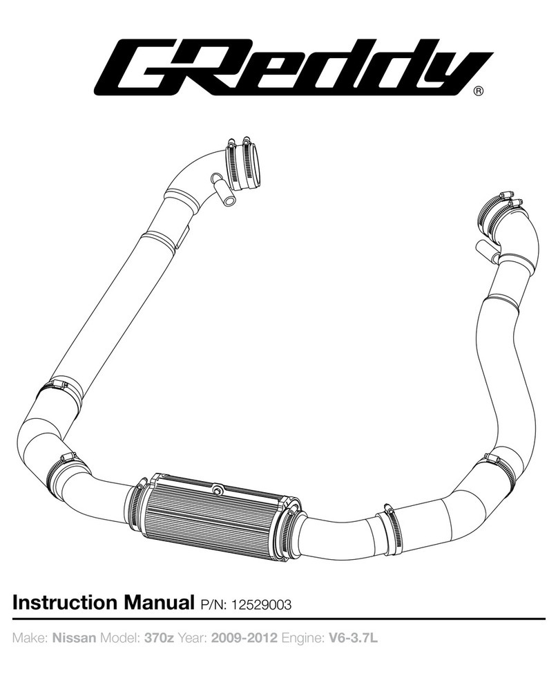 GReddy 12529003 User manual