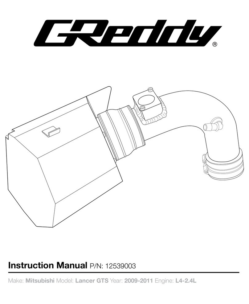 GReddy 12539003 User manual