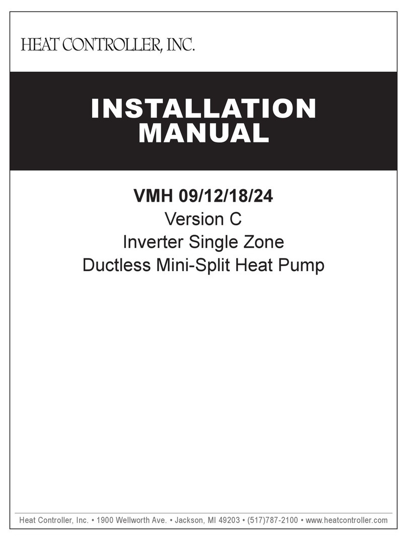 Heat Controller VMH 09 User manual