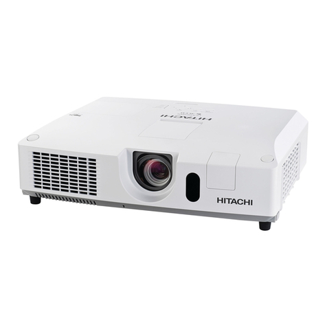 Hitachi CP-WX4022WN Installation guide