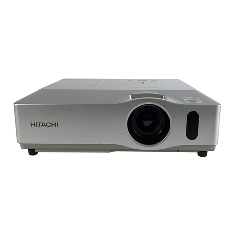 Hitachi CP-X200 CP-X300 User manual