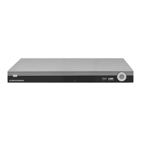 Grundig GPVR1250 User manual