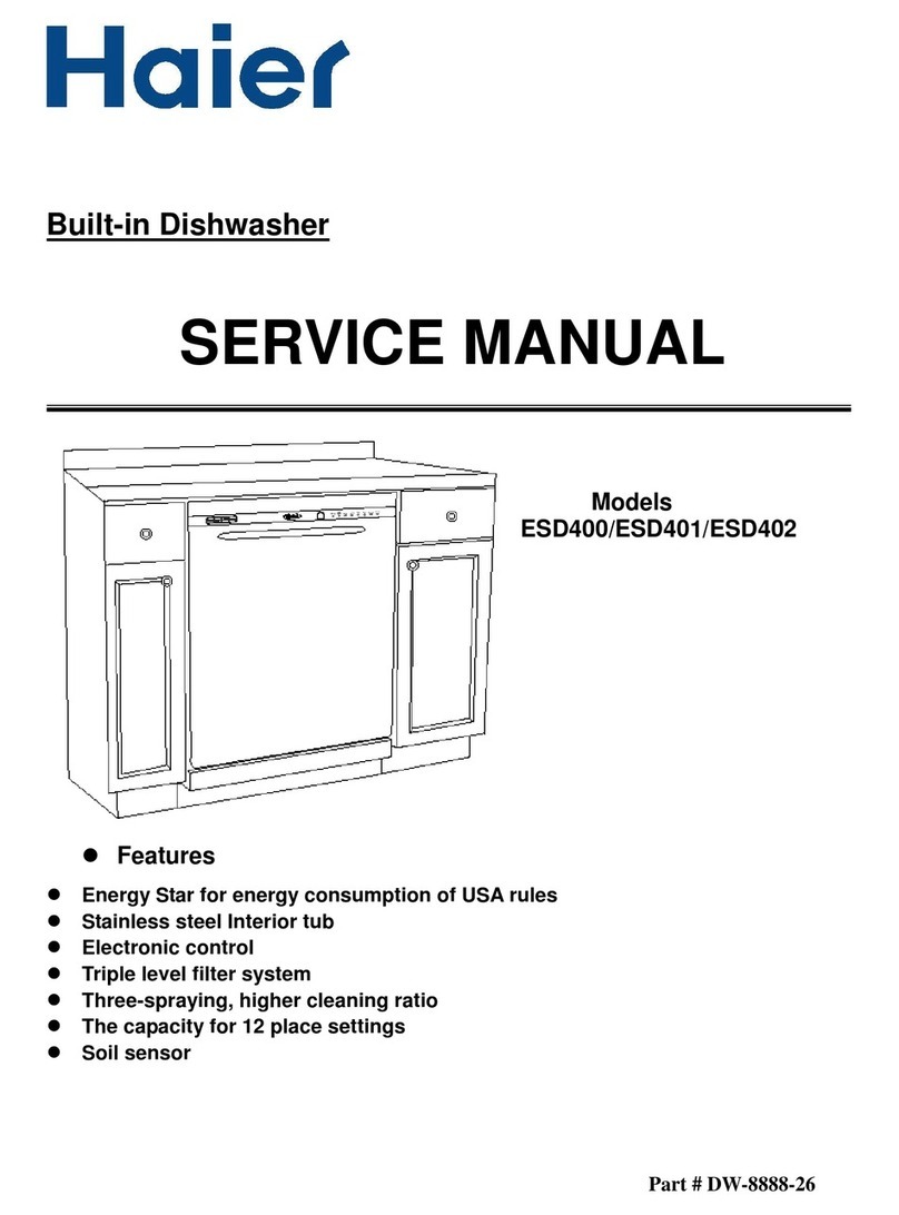 Haier ESD 400 Series User manual Haier ESD 400 Series User manual