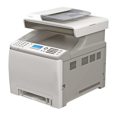Ricoh Aficio SP C240SF Manual