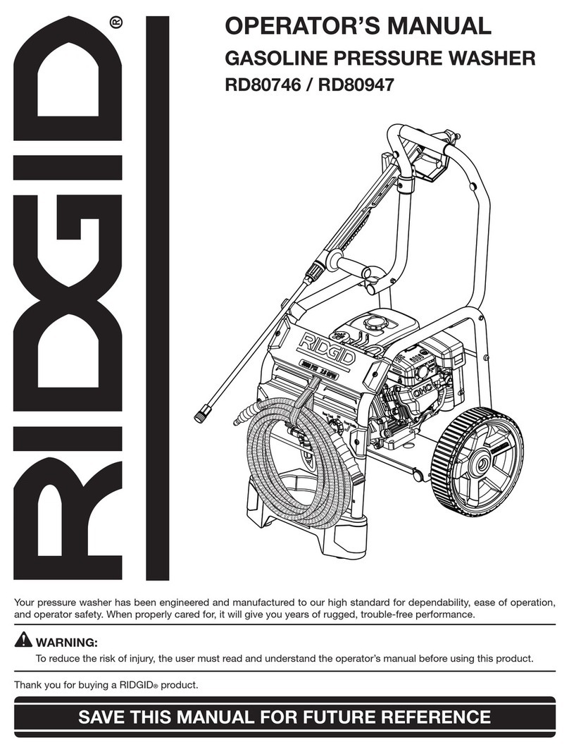 RIDGID RD80746 User manual