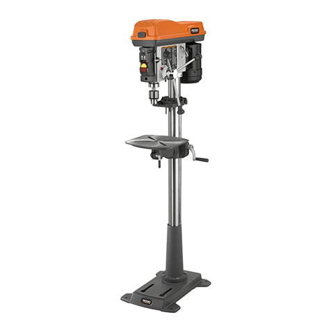 RIDGID DP15501 User manual