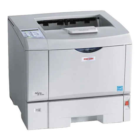 Ricoh Aficio SP 4110n User manual