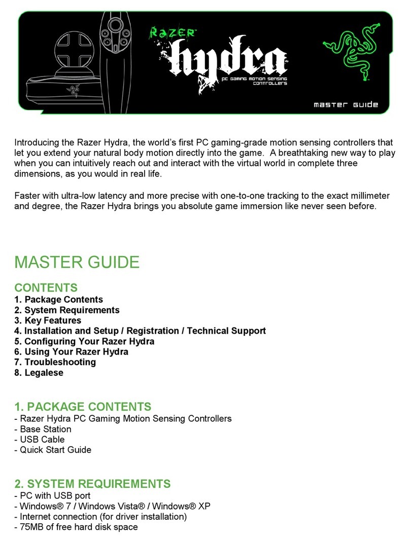 Razer hydra Master guide