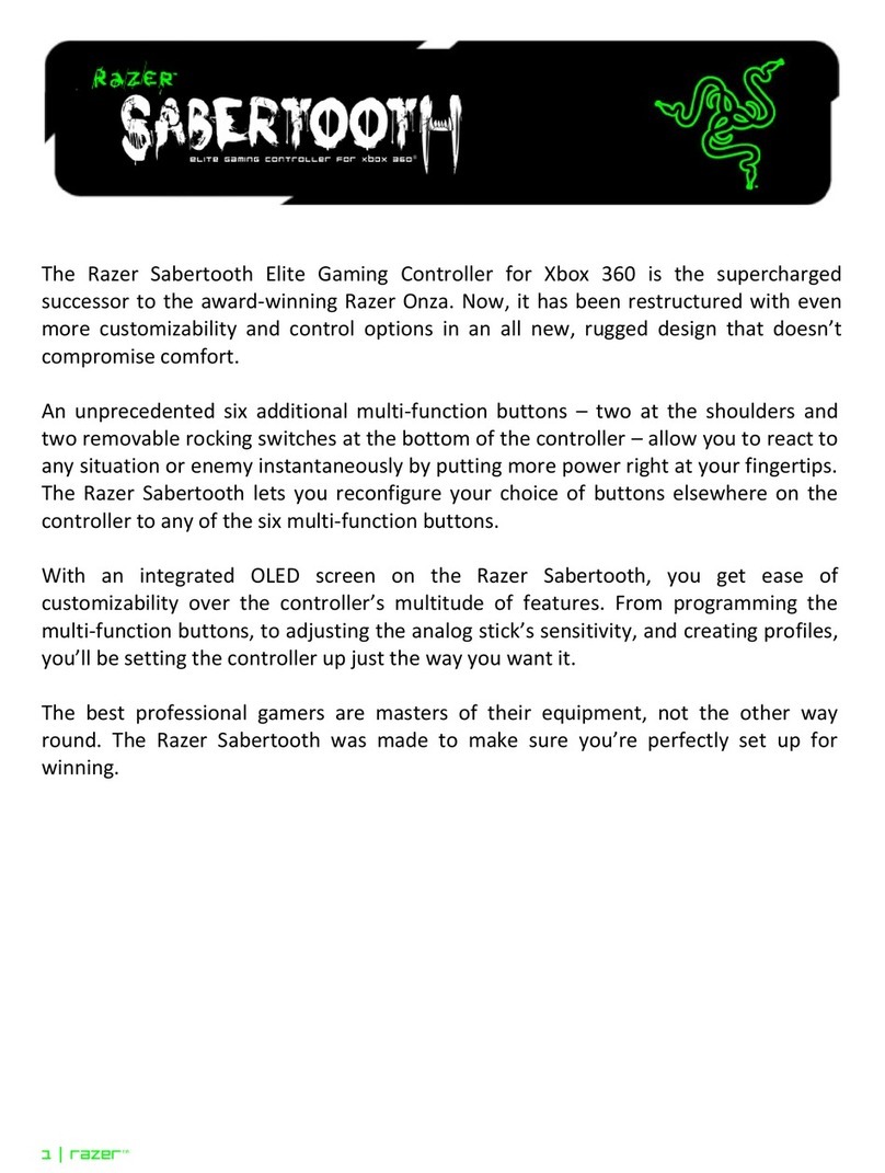 Razer SABERTOOTH Master guide