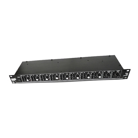 Rane SM 82 User manual