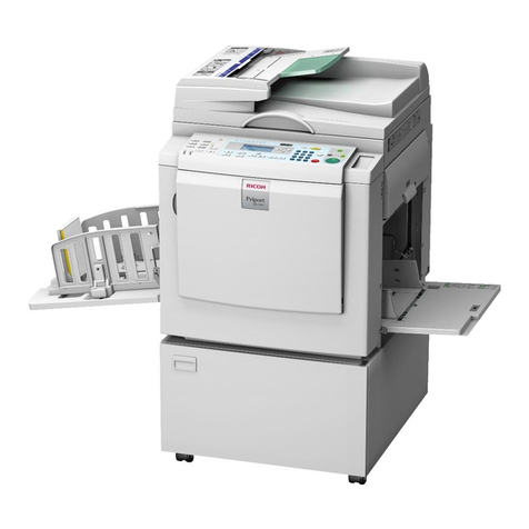 Ricoh DX 3443 operating instructions