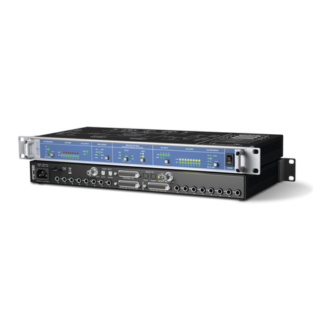 RME Audio ADI-8 DS user guide