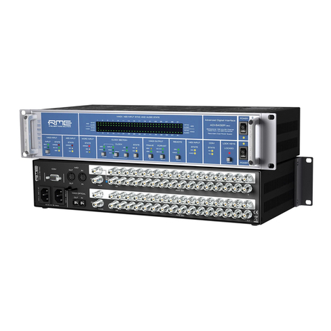 RME Audio ADI-6432(r) User manual