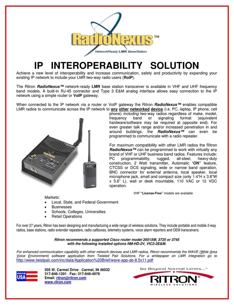Ritron RadioNexus Solution guide