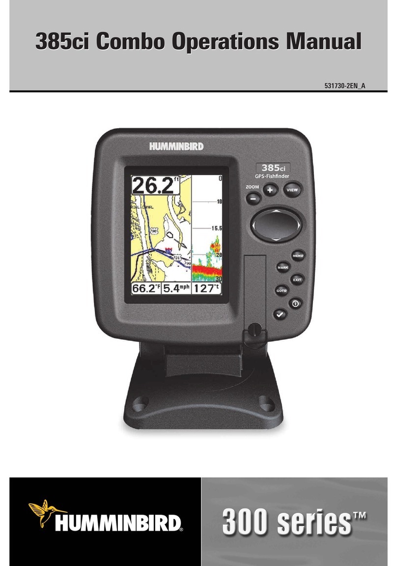 Humminbird 385ci Combo Operation manual