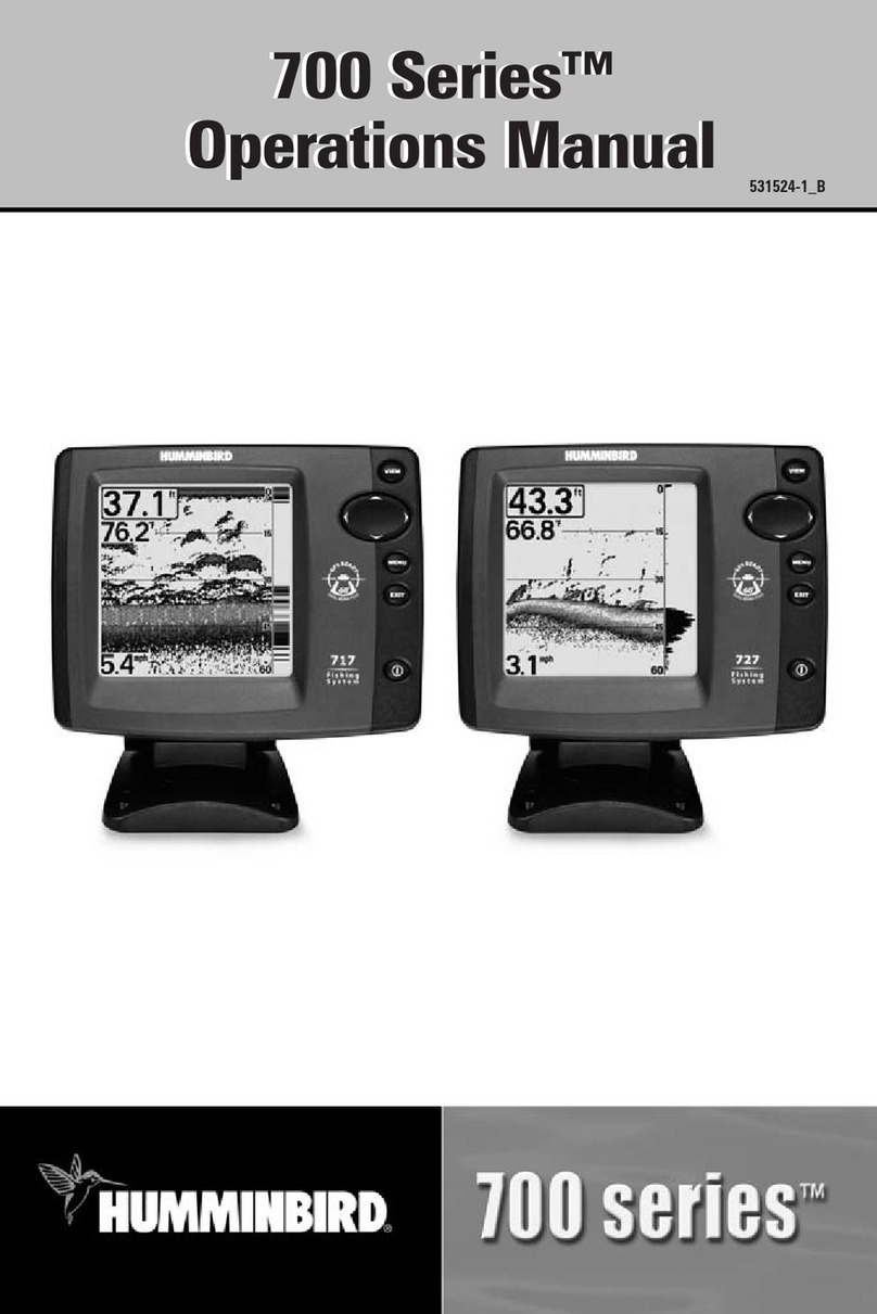 Humminbird 700 series User manual