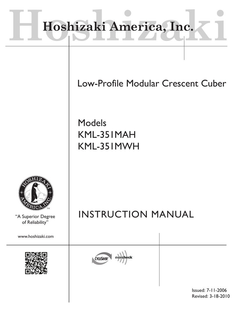 Hoshizaki KML-351MWH instruction manual